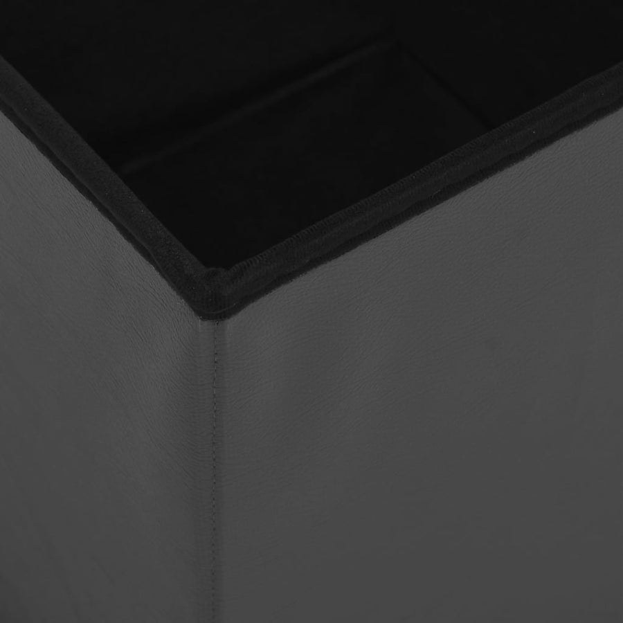 Opbergkruk inklapbaar PVC grijs