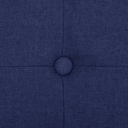 Opbergbank Inklapbaar Kunstlinnen Blauw