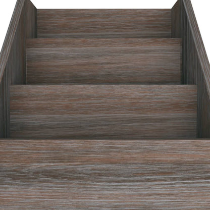 Kindertijdschriftenrek 7X30X78,5 Cm Spaanplaat Grijs En Eiken grey and sonoma oak