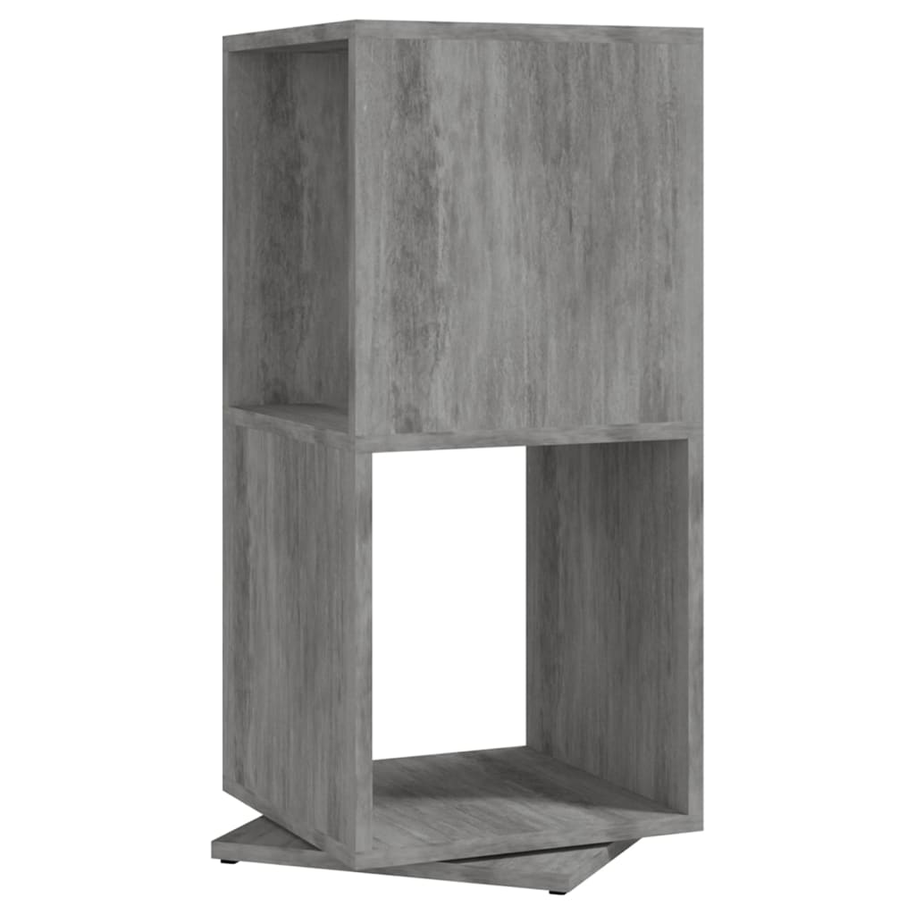 Draaikast 34,5X34,5X75,5 Cm Spaanplaat Betongrijs
