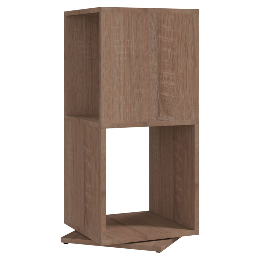 Draaikast 34,5X34,5X75,5 Cm Spaanplaat Sonoma eiken