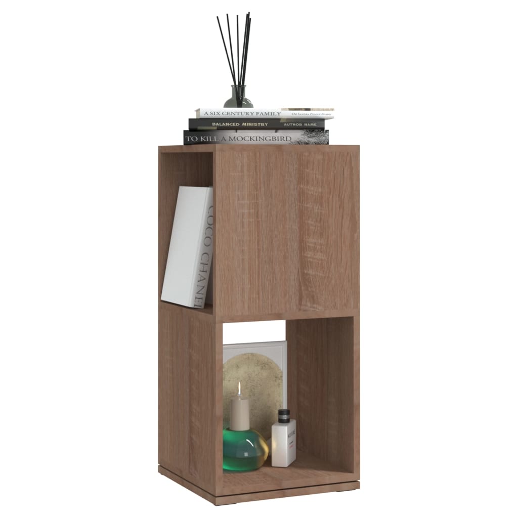 Draaikast 34,5X34,5X75,5 Cm Spaanplaat Sonoma eiken