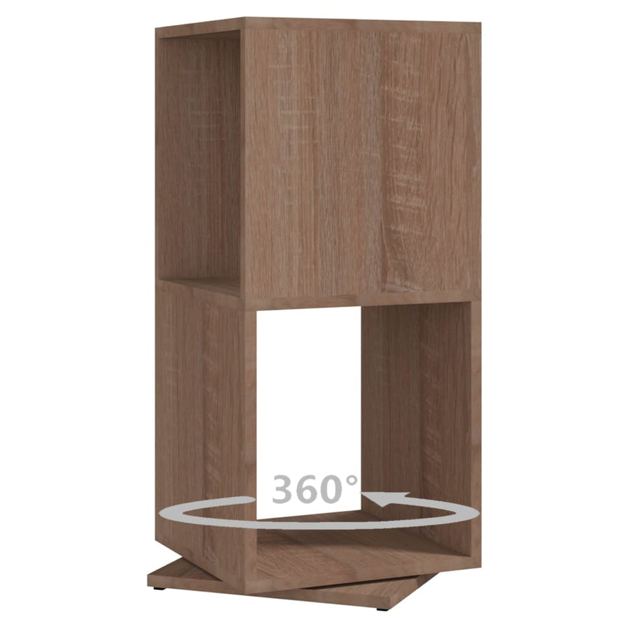 Draaikast 34,5X34,5X75,5 Cm Spaanplaat Sonoma eiken