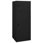 Saddle cabinet 53x53x140 cm steel black