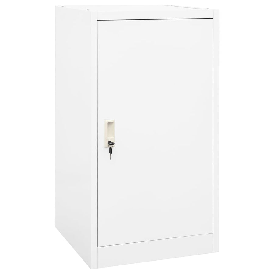 Zadelkast Staal 53 x 53 x 105 cm Wit