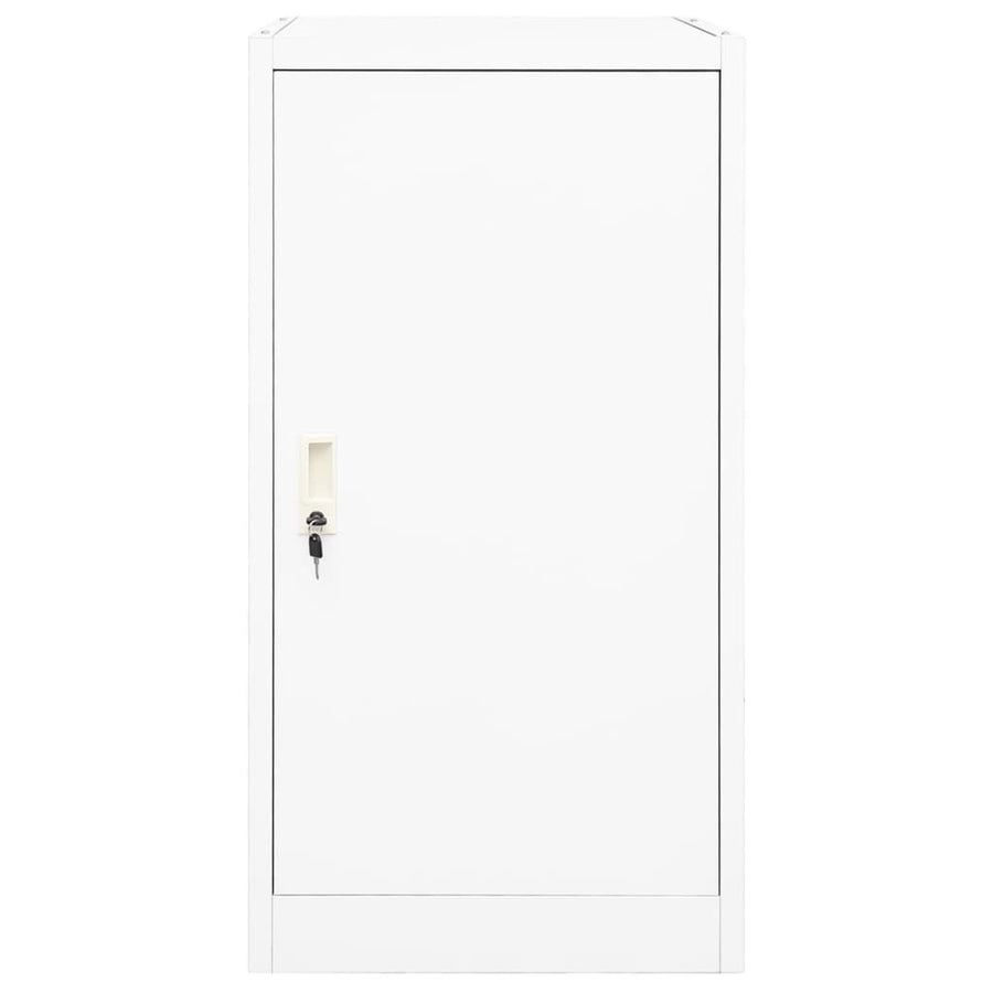 Zadelkast Staal 53 x 53 x 105 cm Wit