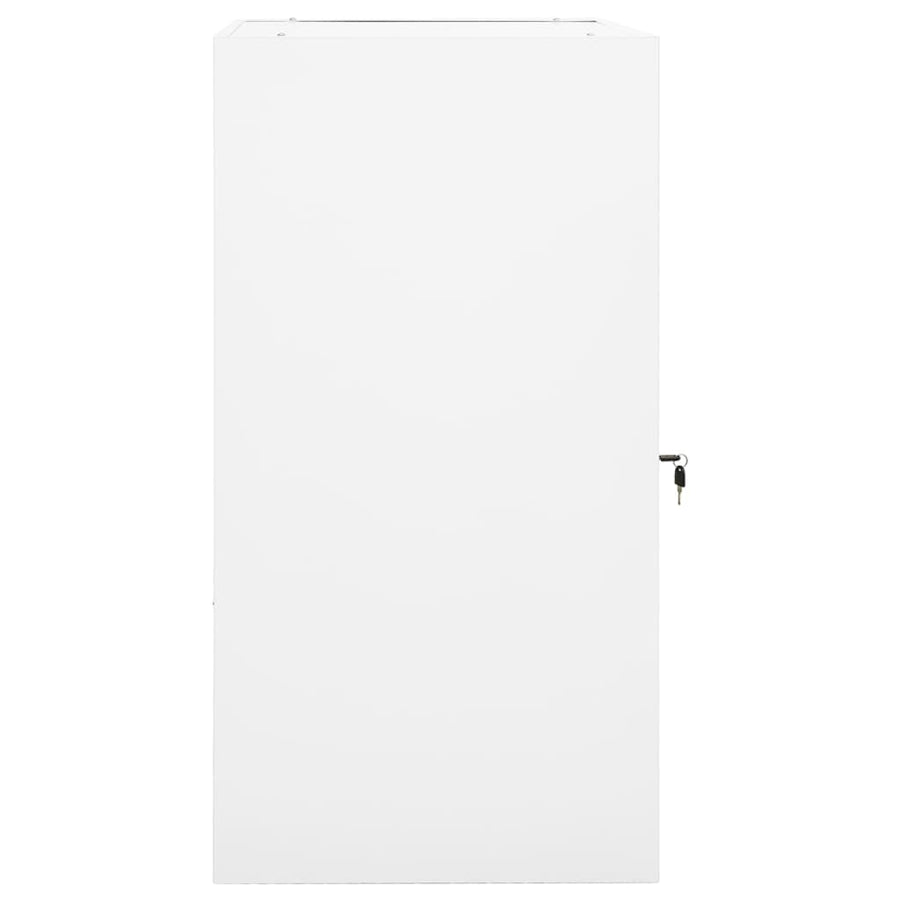 Zadelkast Staal 53 x 53 x 105 cm Wit