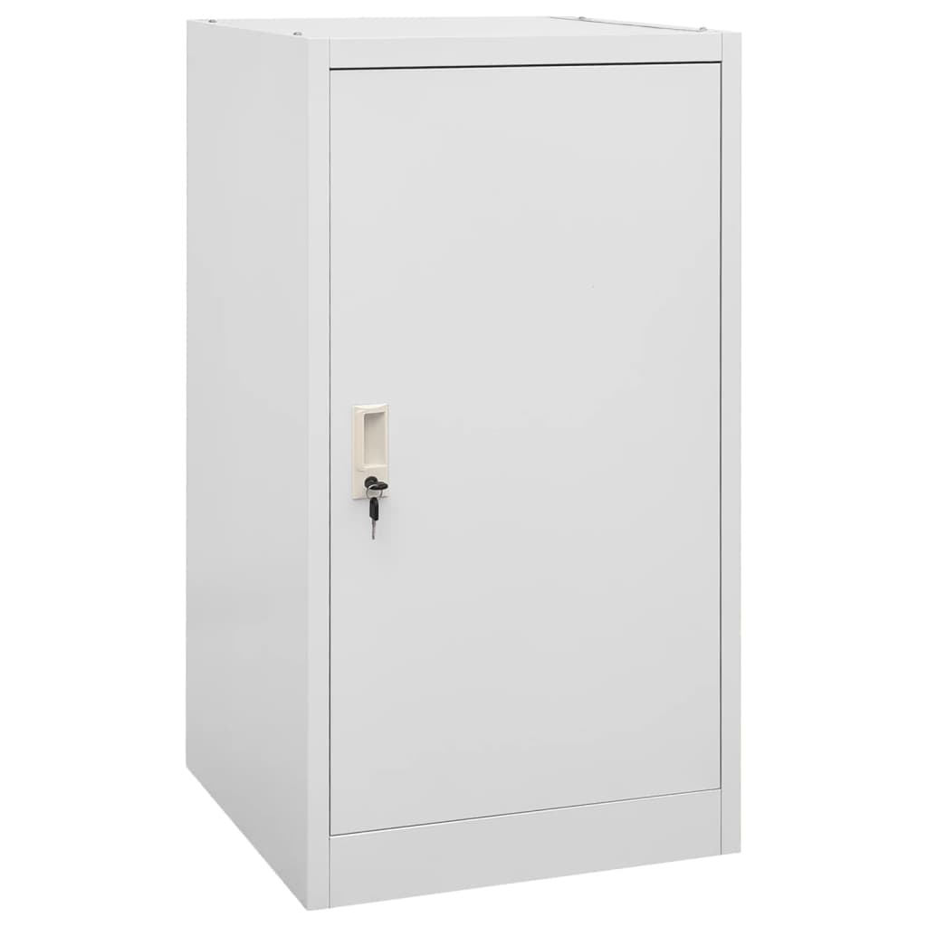 Zadelkast Staal 53 x 53 x 105 cm Lichtgrijs