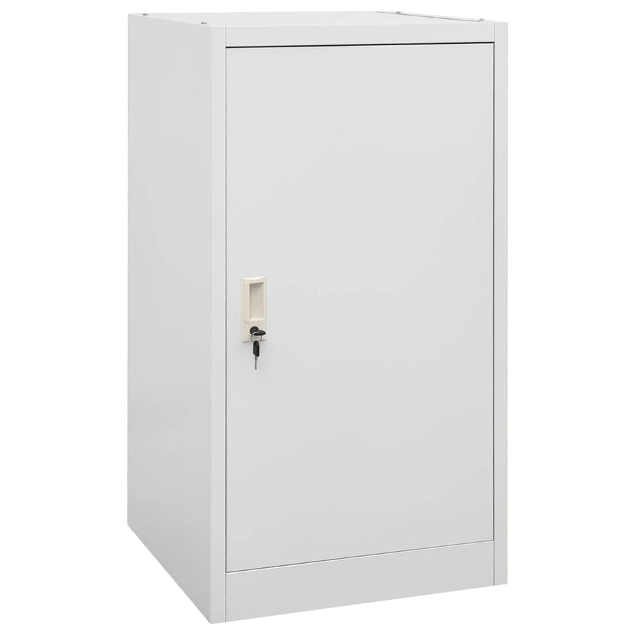 Zadelkast Staal 53 x 53 x 105 cm Lichtgrijs