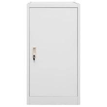 Zadelkast Staal 53 x 53 x 105 cm Lichtgrijs