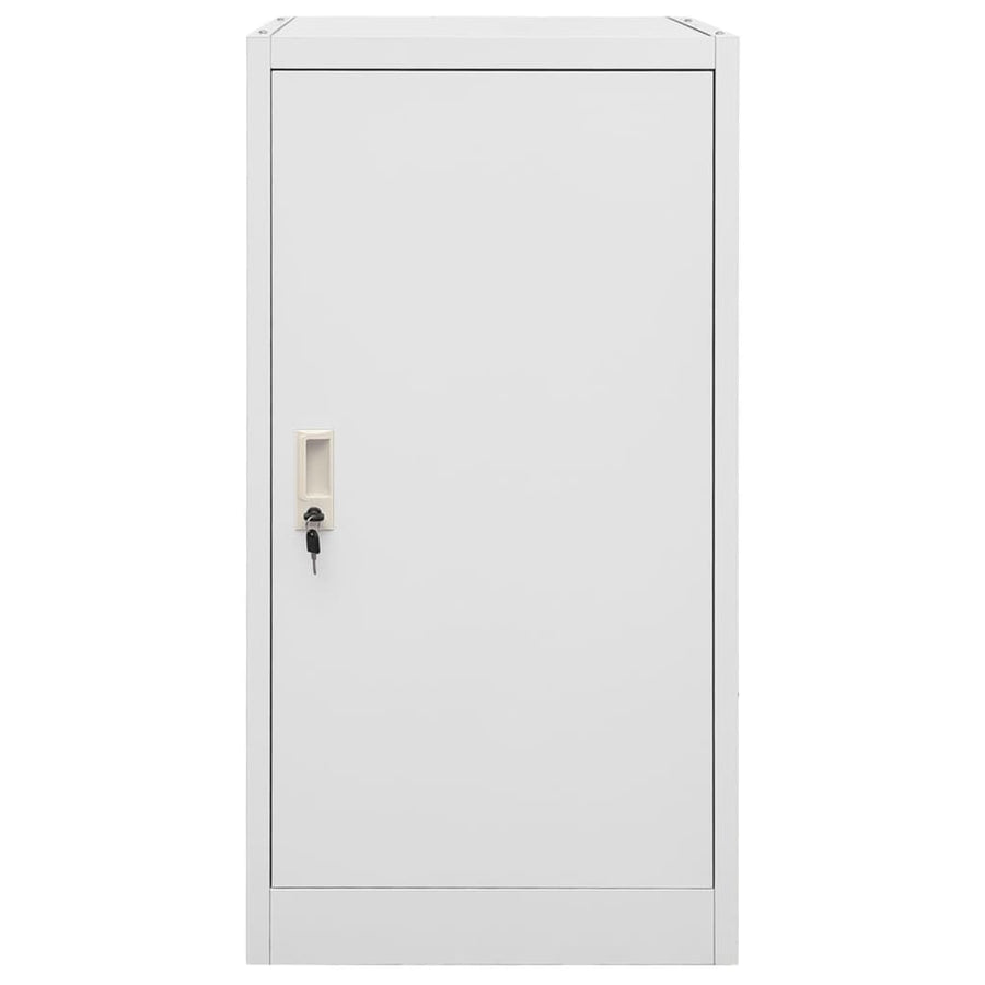 Zadelkast Staal 53 x 53 x 105 cm Lichtgrijs