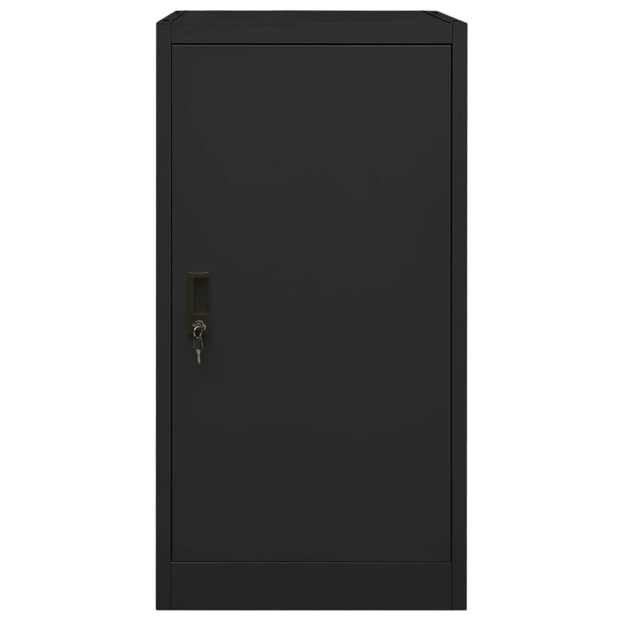 Zadelkast Staal 53 x 53 x 105 cm Zwart