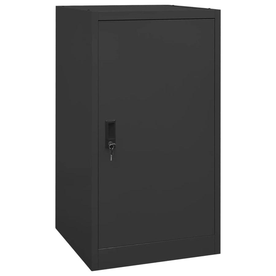 Zadelkast Staal Kleurig 53 x 53 x 105 cm Antraciet