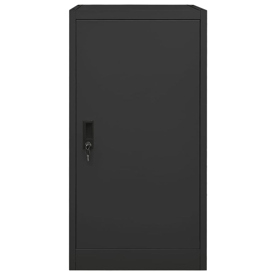 Zadelkast Staal Kleurig 53 x 53 x 105 cm Antraciet