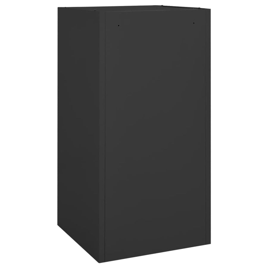 Zadelkast Staal Kleurig 53 x 53 x 105 cm Antraciet