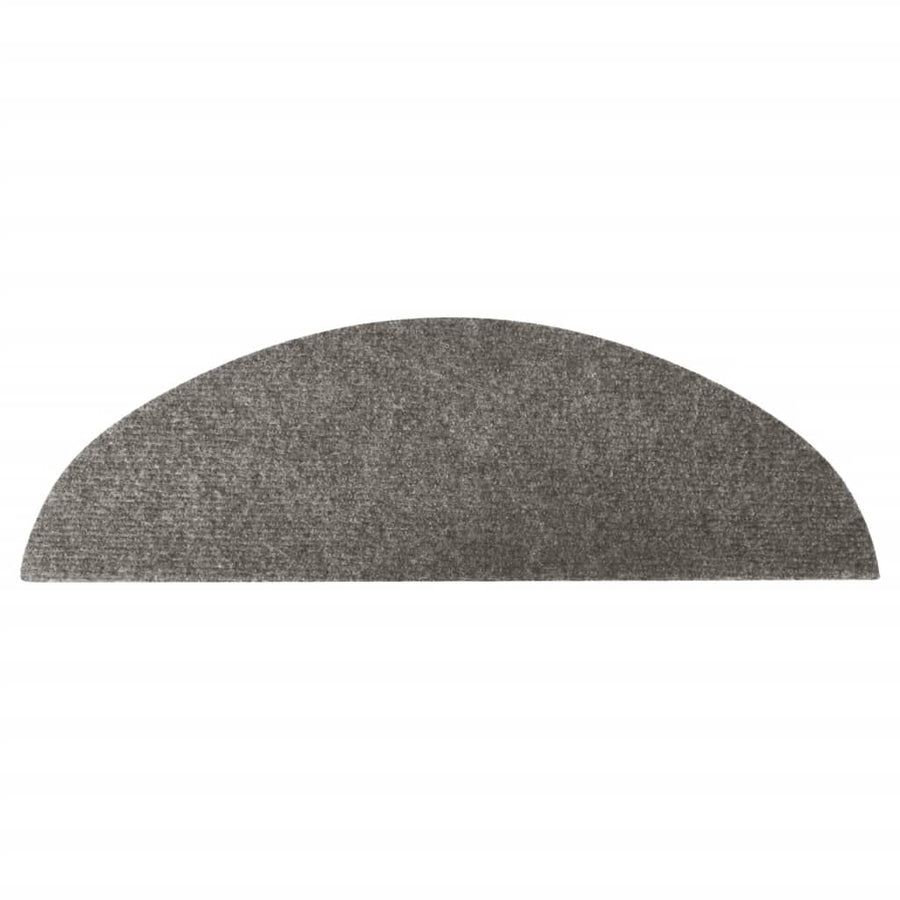 Trapmatten Zelfklevend 56X17X3 Cm 15 Grijs Halfrond (56 x 17 cm)