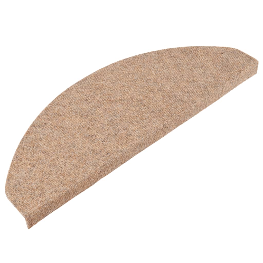 Trapmatten Zelfklevend 65X22,5X3,5 Cm 15 Beige Halfrond (65 x 22,5 cm)