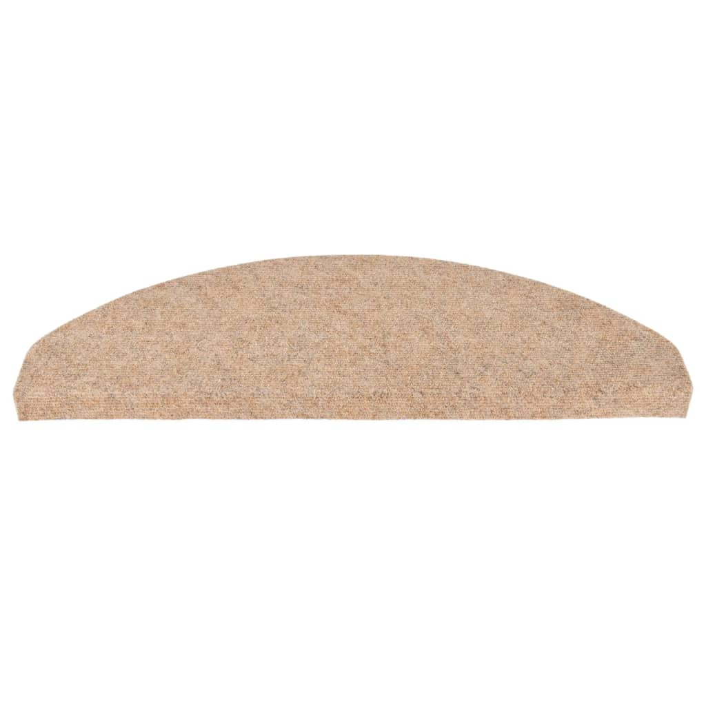Trapmatten Zelfklevend 65X22,5X3,5 Cm 15 Beige Halfrond (65 x 22,5 cm)