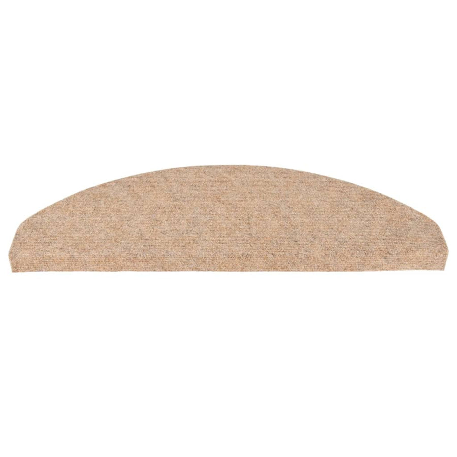 Trapmatten Zelfklevend 65X22,5X3,5 Cm 15 Beige Halfrond (65 x 22,5 cm)