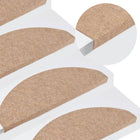 Trapmatten Zelfklevend 65X22,5X3,5 Cm 15 Beige Halfrond (65 x 22,5 cm)