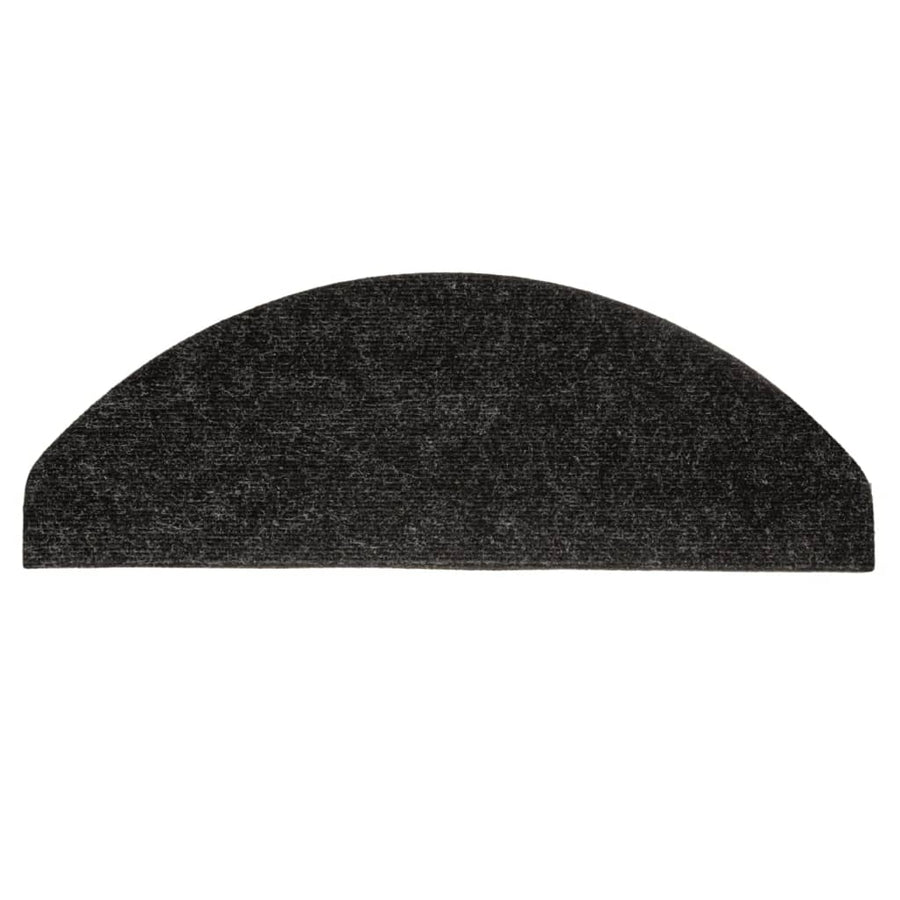 Trapmatten Zelfklevend 65X22,5X3,5 Cm 15 Antraciet Halfrond (65 x 22,5 cm)