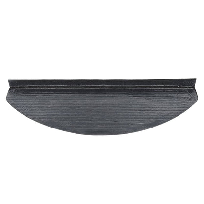 Trapmatten Zelfklevend 65X22,5X3,5 Cm 15 Zwart Halfrond (65 x 22,5 cm)