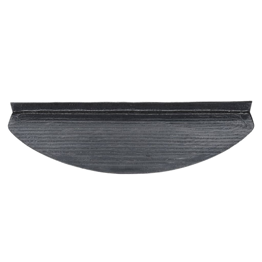 Trapmatten Zelfklevend 65X22,5X3,5 Cm 15 Zwart Halfrond (65 x 22,5 cm)