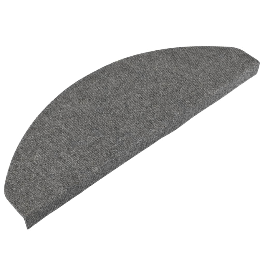 Trapmatten Zelfklevend 65X22,5X3,5 Cm 15 Grijs Halfrond (65 x 22,5 cm)