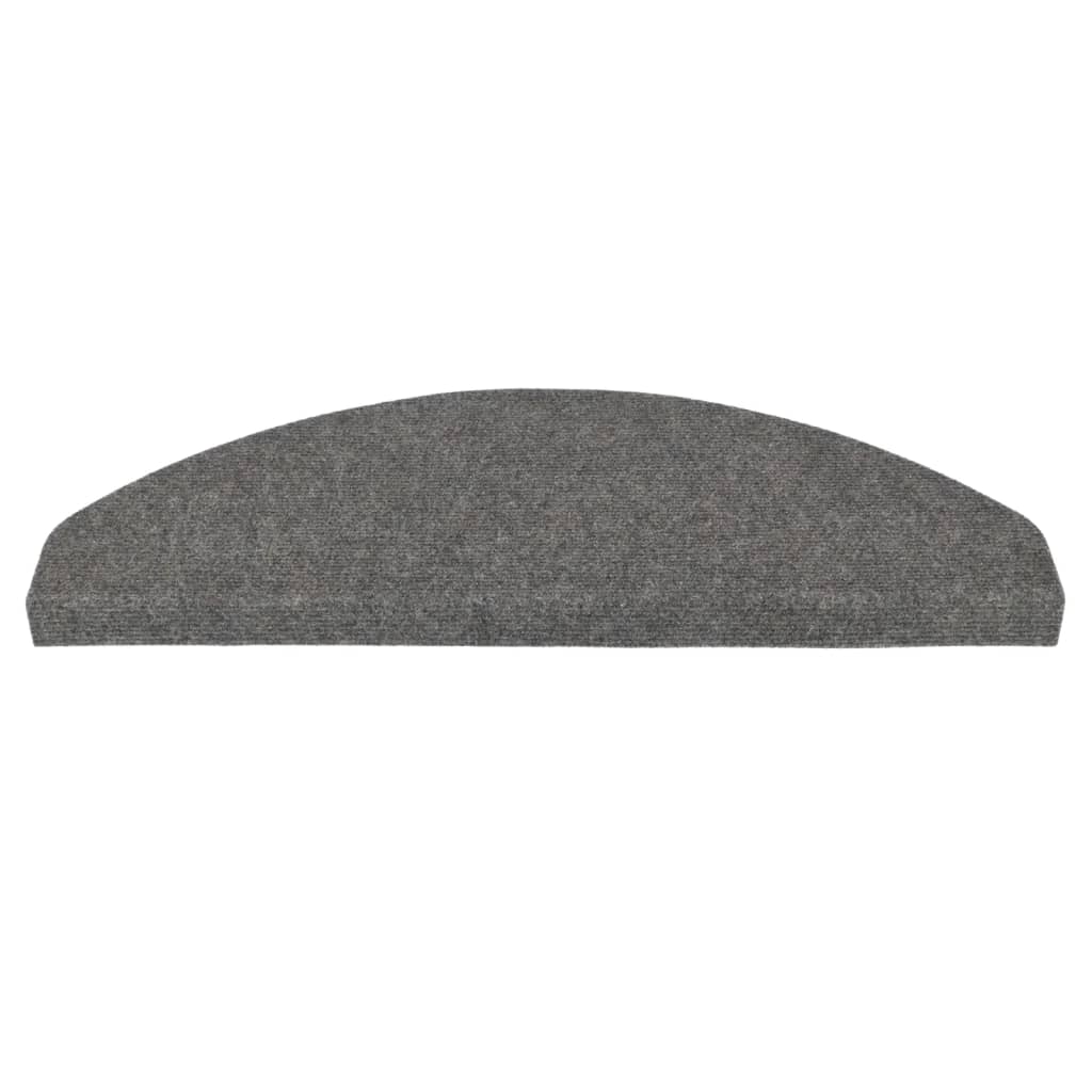 Trapmatten Zelfklevend 65X22,5X3,5 Cm 15 Grijs Halfrond (65 x 22,5 cm)