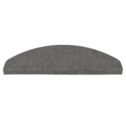 Trapmatten Zelfklevend 65X22,5X3,5 Cm 15 Grijs Halfrond (65 x 22,5 cm)