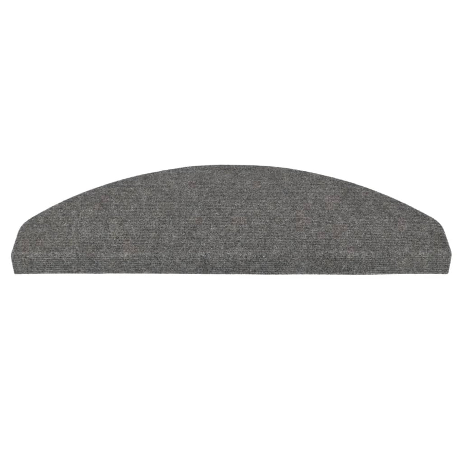 Trapmatten Zelfklevend 65X22,5X3,5 Cm 15 Grijs Halfrond (65 x 22,5 cm)