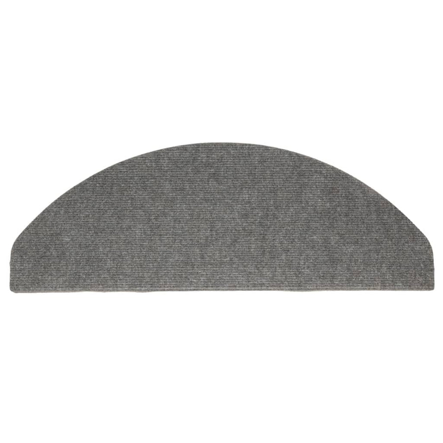 Trapmatten Zelfklevend 65X22,5X3,5 Cm 15 Grijs Halfrond (65 x 22,5 cm)