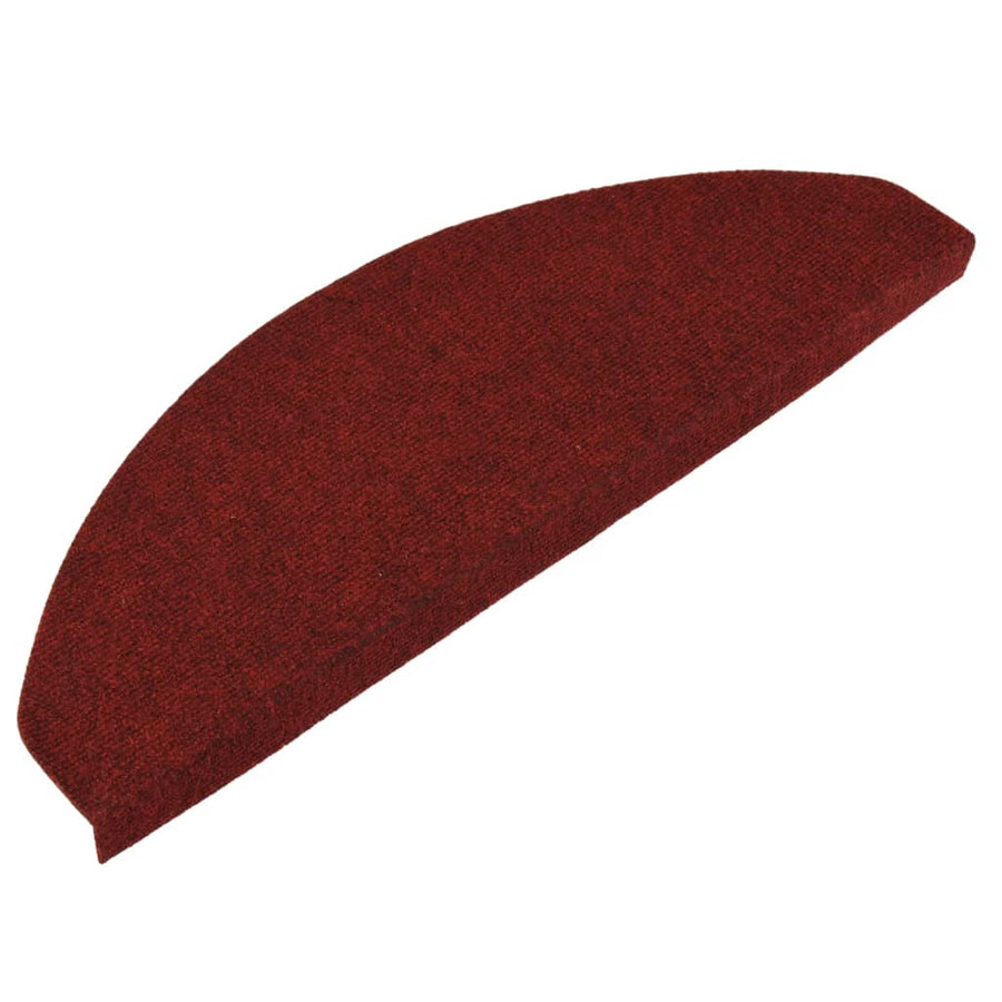 Trapmatten Zelfklevend 65X22,5X3,5 Cm 15 Rood Halfrond (65 x 22,5 cm)