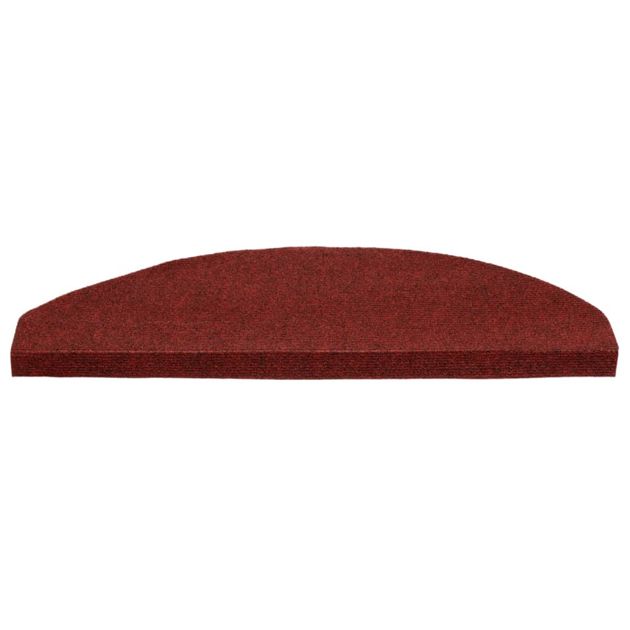 Trapmatten Zelfklevend 65X22,5X3,5 Cm 15 Rood Halfrond (65 x 22,5 cm)