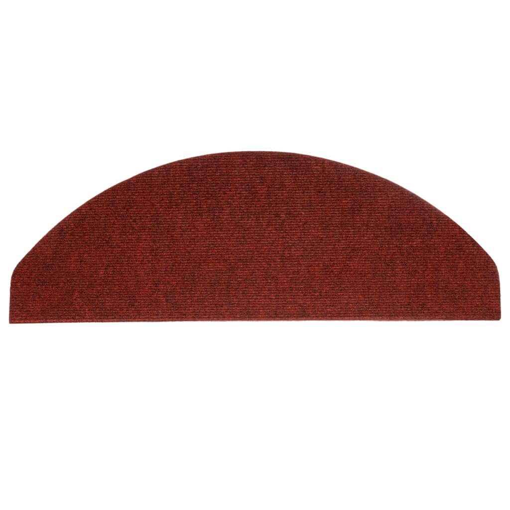 Trapmatten Zelfklevend 65X22,5X3,5 Cm 15 Rood Halfrond (65 x 22,5 cm)