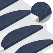 Trapmatten 15 st 65x22,5 cm blauw zelfklevend