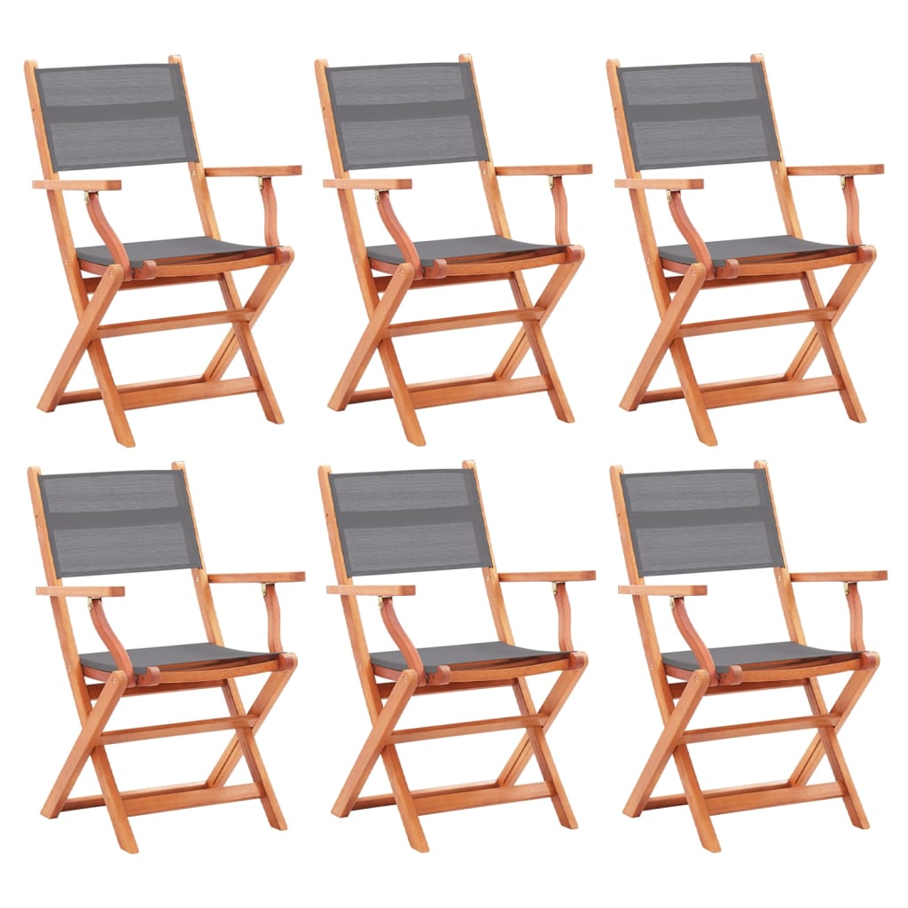 Tuinstoelen Inklapbaar Eucalyptushout En Textileen 6