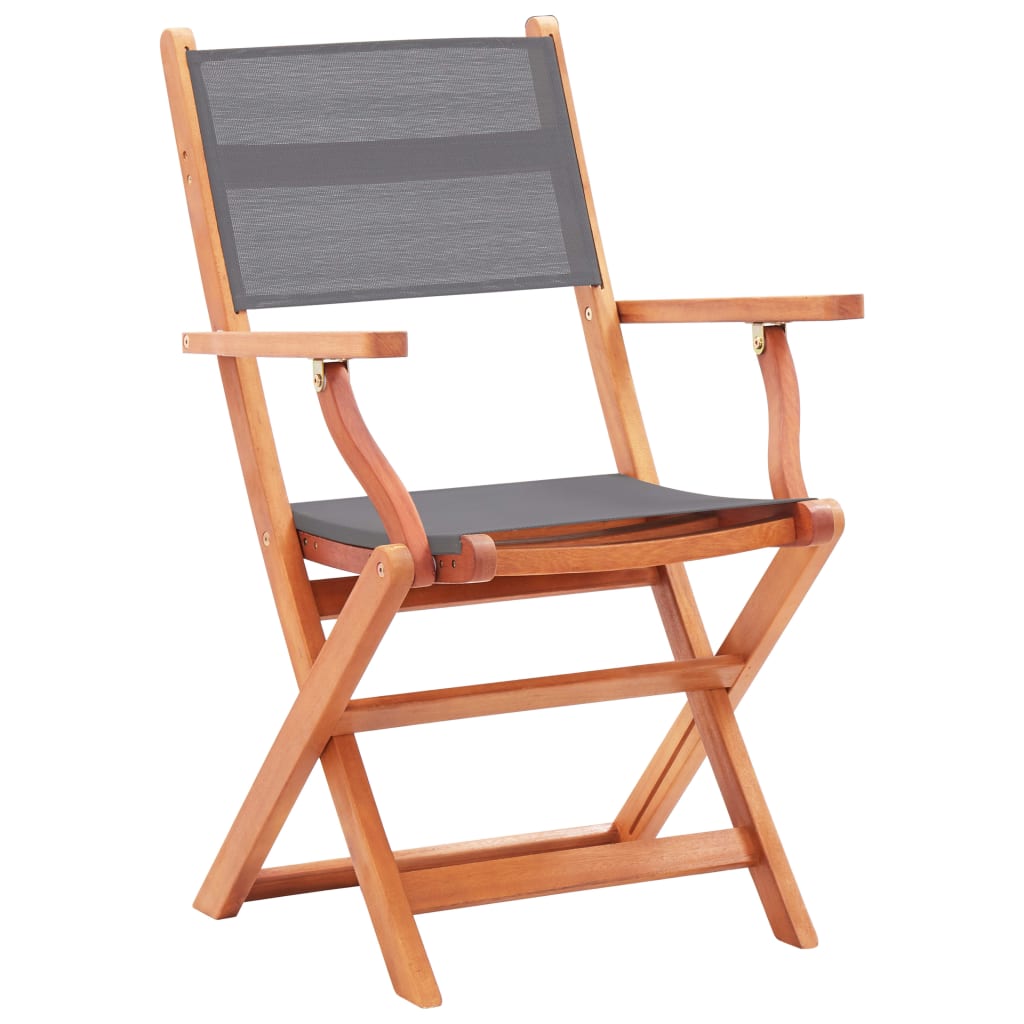 Tuinstoelen Inklapbaar Eucalyptushout En Textileen 6