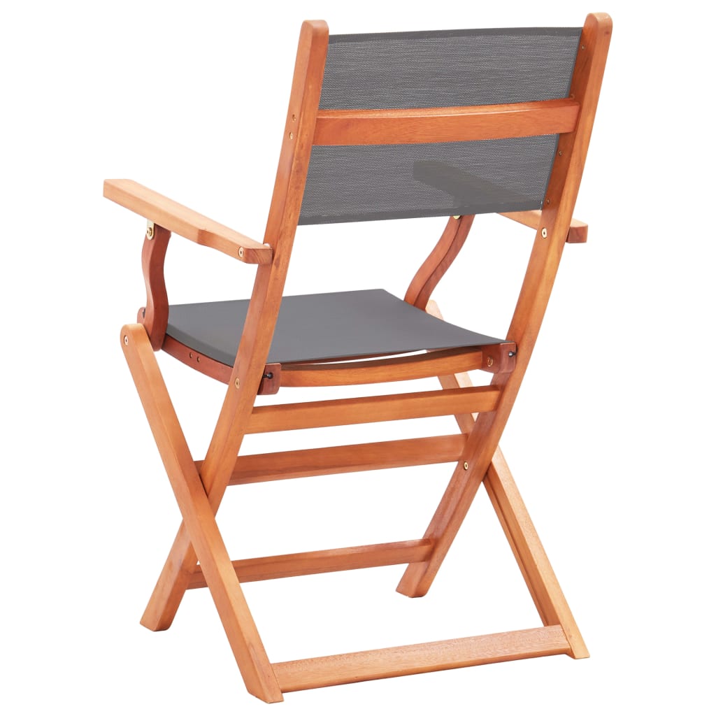 Tuinstoelen Inklapbaar Eucalyptushout En Textileen 6