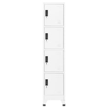 Lockerkast 38X45X180 Cm Staal Wit