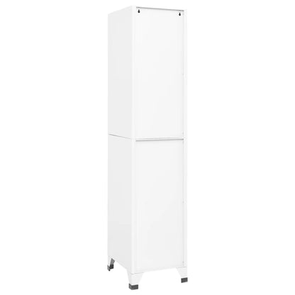 Lockerkast 38X45X180 Cm Staal Wit