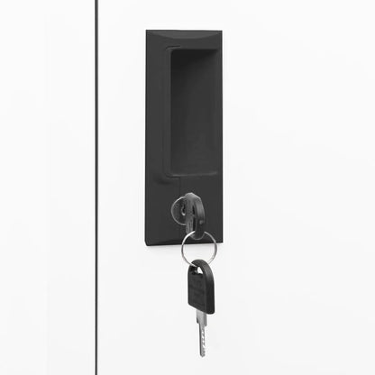 Lockerkast 38X45X180 Cm Staal Wit