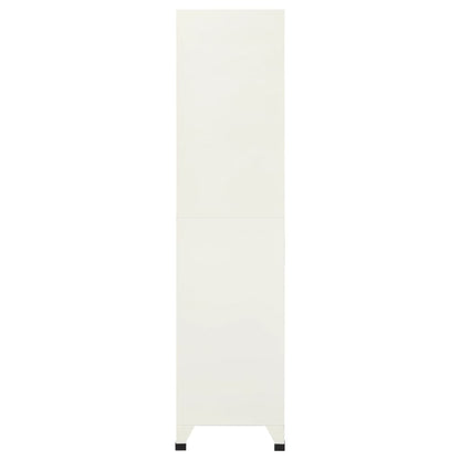 Lockerkast 90x45x180 cm staal grijs en blauw Grijs en blauw Met 6 lockers
