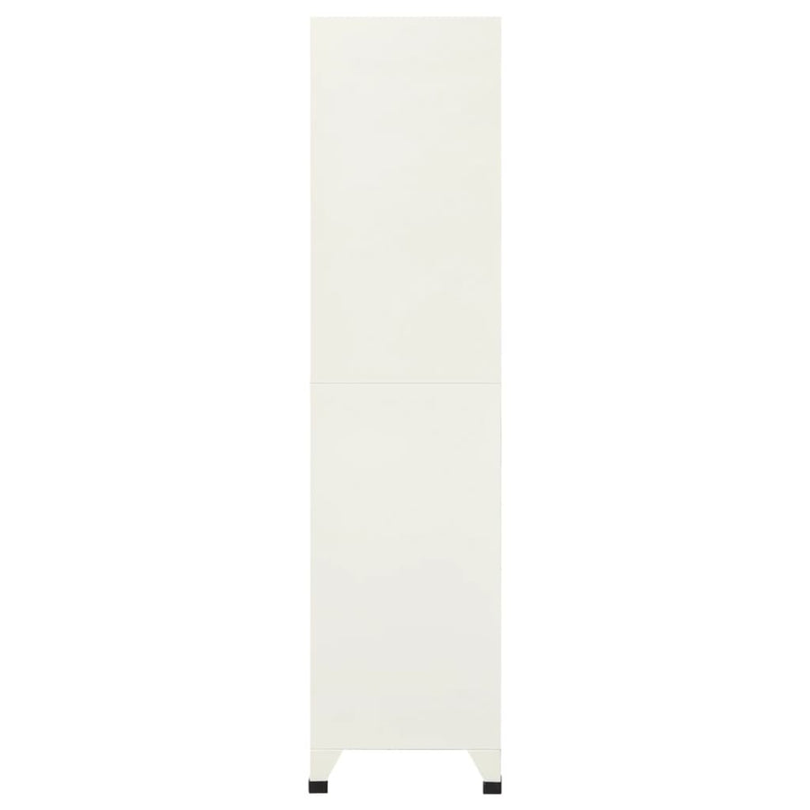 Lockerkast 90x45x180 cm staal grijs en blauw Grijs en blauw Met 6 lockers