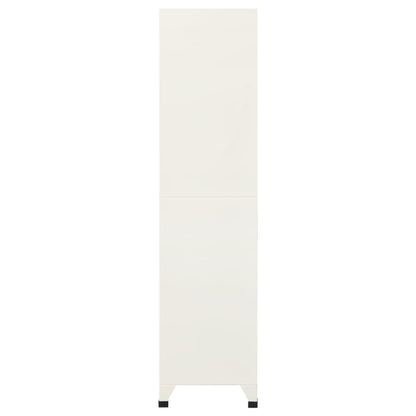 Lockerkast 90x45x180 cm staal grijs en blauw Grijs en blauw