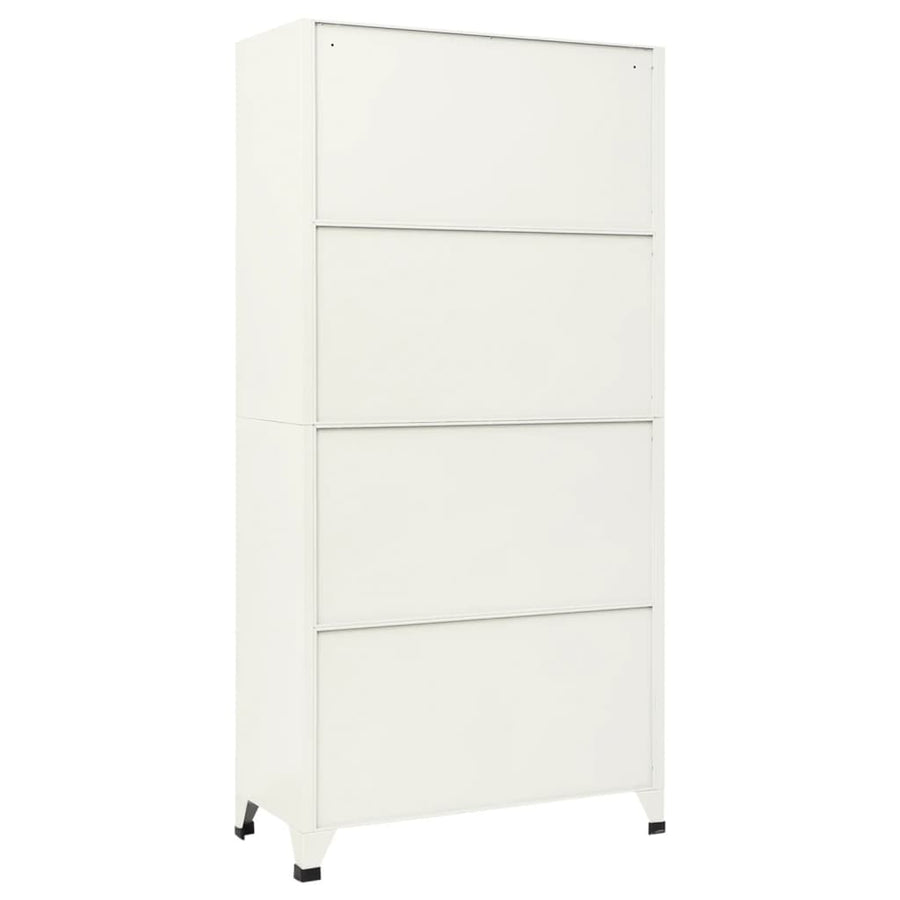Lockerkast 90X45X180 Cm Staal Grijs En Blauw Met 12 lockers