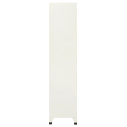 Lockerkast 90x40x180 cm staal grijs en blauw Grijs en blauw