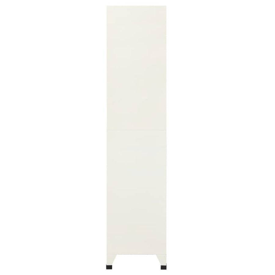 Lockerkast 90X40X180 Cm Staal Grijs En Blauw 1