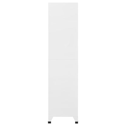 Lockerkast 90X40X180 Cm Staal Lichtgrijs En Donkergrijs Met 18 lockers