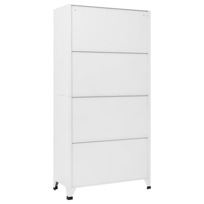 Lockerkast 90X40X180 Cm Staal Lichtgrijs En Donkergrijs Met 18 lockers